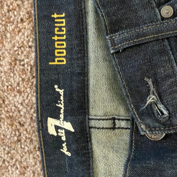 MENS 7 for All Mankind A-Pocket bootcut size 32 - Picture 5 of 5